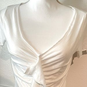 Banana Republic ruffle top
